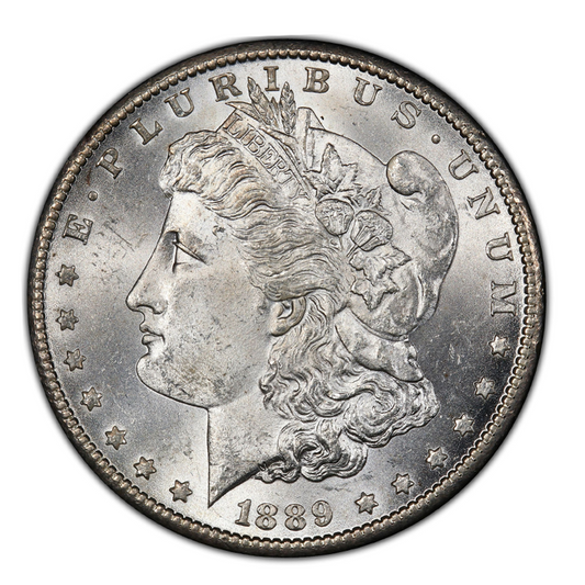 1889-CC Morgan Silver Dollar