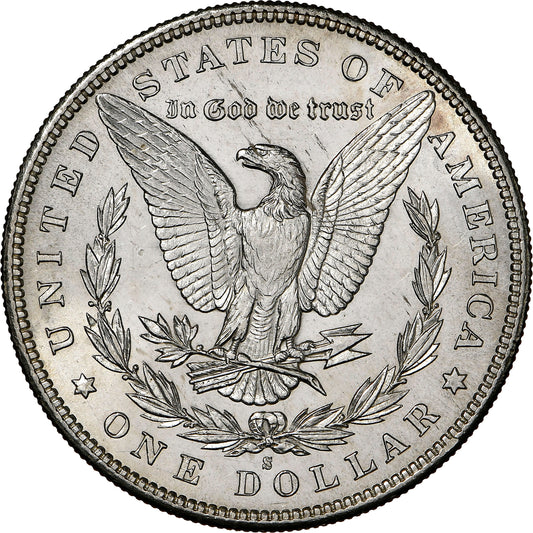 1893-S Morgan Silver $1 Dollar