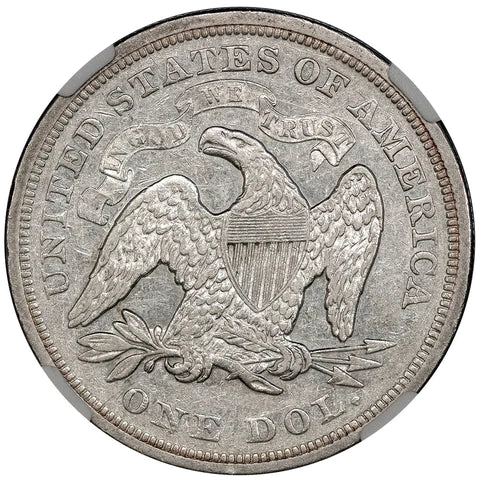 1872 Seated Liberty Dollar $1