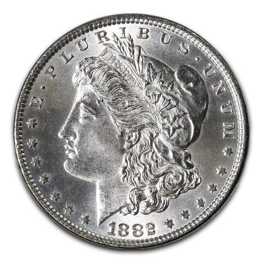 1882-CC Morgan Silver Dollar