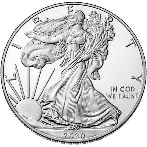 2020-W $1 American Silver Eagle Coin