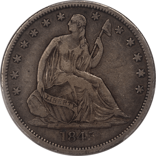1845-O Liberty Seated Half Dollar Coin