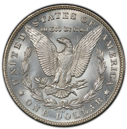 1893-O Morgan Silver $1 Dollar