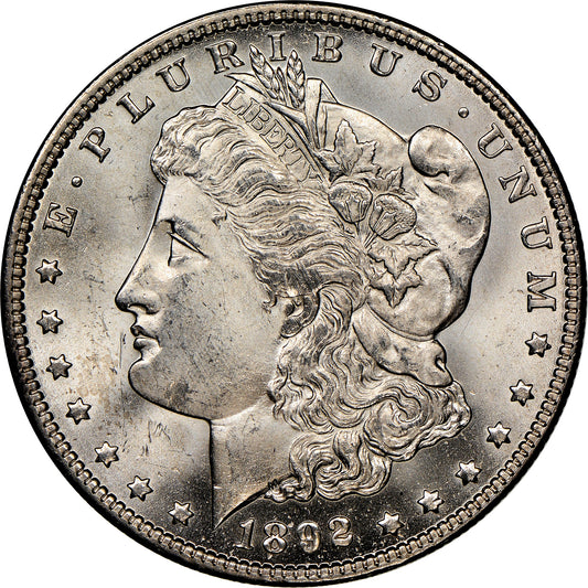 1892-O Morgan Silver $1 Dollar