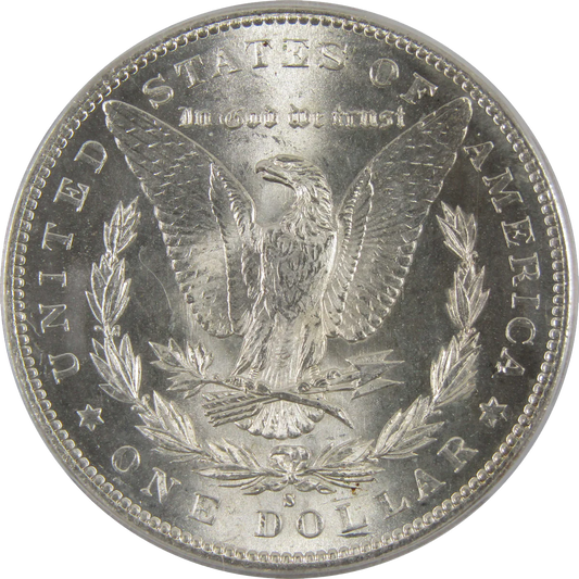 1897-S Morgan Silver $1 Coin