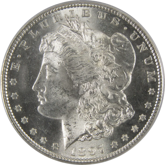 1897-S Morgan Silver $1 Coin