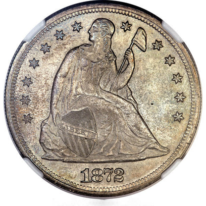 1872 Seated Liberty Dollar $1