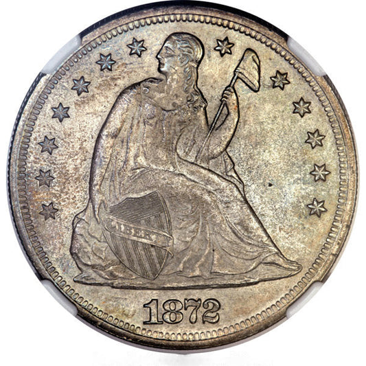 1872 Seated Liberty Dollar $1