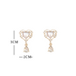 Love Drop Earrings Ear Clip