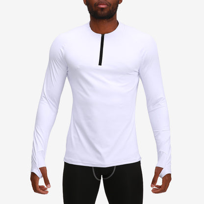3D Crop Men's Long Sleeve Sports T-shirt