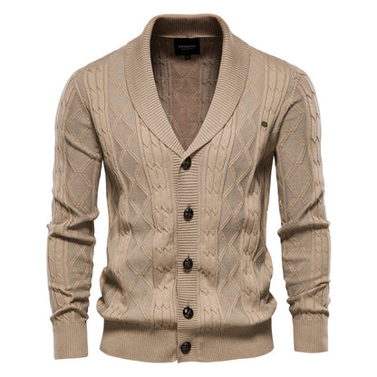 Winter Knitted Cardigan Jacket For Men