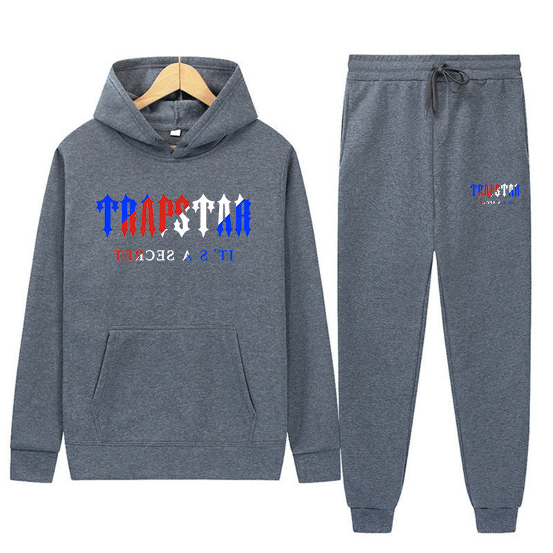 Trapstar Unisex Hoodie And Pants Two-piece Suit