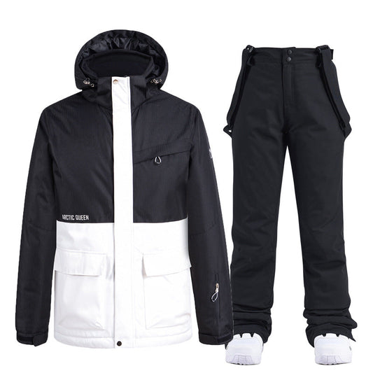 Ski Jacket And Pants Set Windproof And Warm Ski Suits