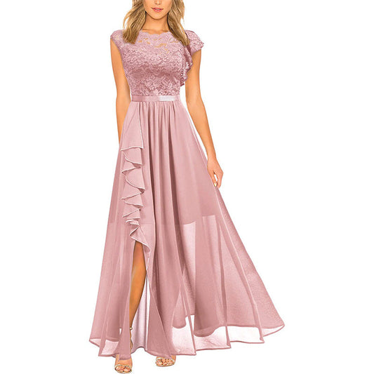 Women's Lace Sleeveless Maxi Dress