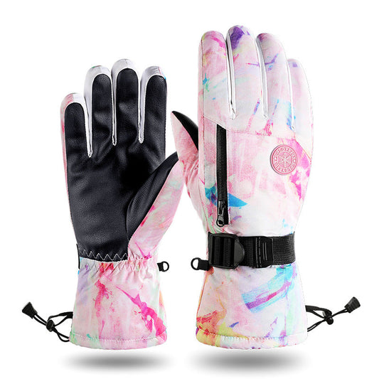 Unisex Waterproof Ski Gloves