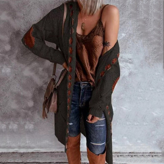 Women's Hooded Sweater Cardigan jacket