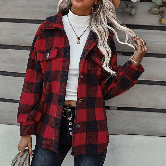 Women's Western Print Mountain Shirt Jacket