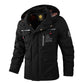 Men's Trench Bomber Outdoor Hooded Jacket