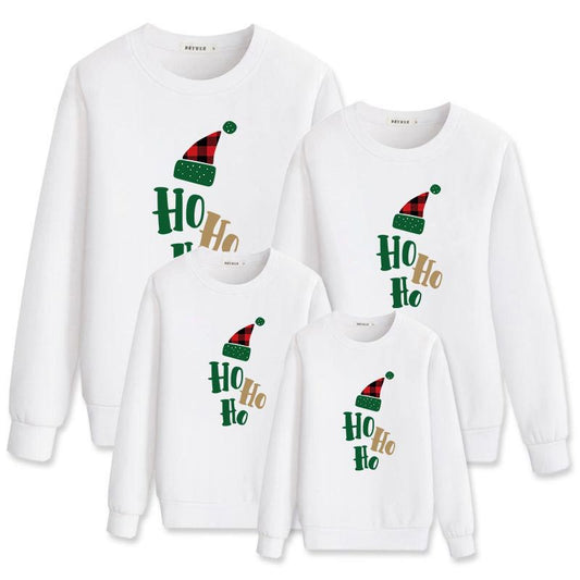 Family T-shirt with Christmas Print