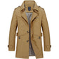Men's Fitted Coats Trench Coat Jacket