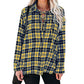 Woman Plaid Shirt With Long Sleeves