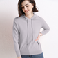 High Quality Women's Solid Color Sweater Hoodie