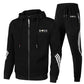 Men's Hoodie Casual Sports Sweater Two-piece Set