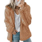 Women's Hooded Woolen Fleece Autumn And Winter Jacket