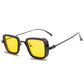 Men's Retro Thick Edge Metal Frame Sunglasses