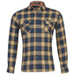 Men's All Cotton Flannel Shirt Long Sleeve Casual Button Up Plaid Shirt