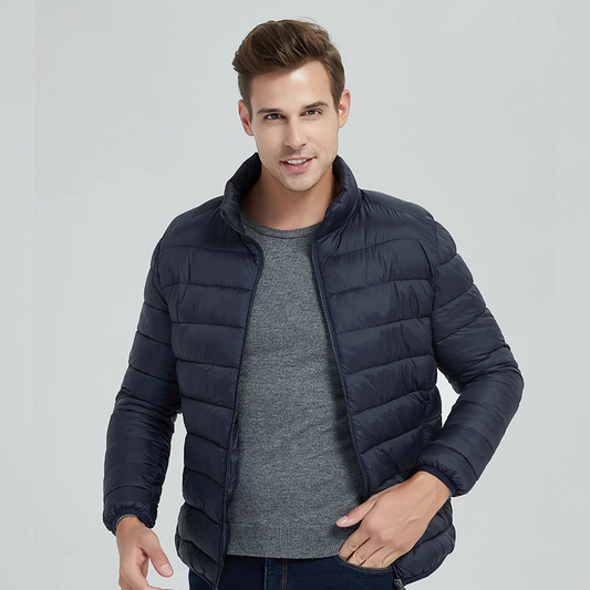Men's Stand-collar Lightweight Winter Jacket