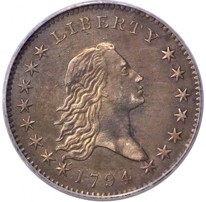 1794 Liberty Flowing Hair Silver Dollor