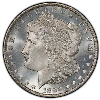 1893-O Morgan Silver $1 Dollar