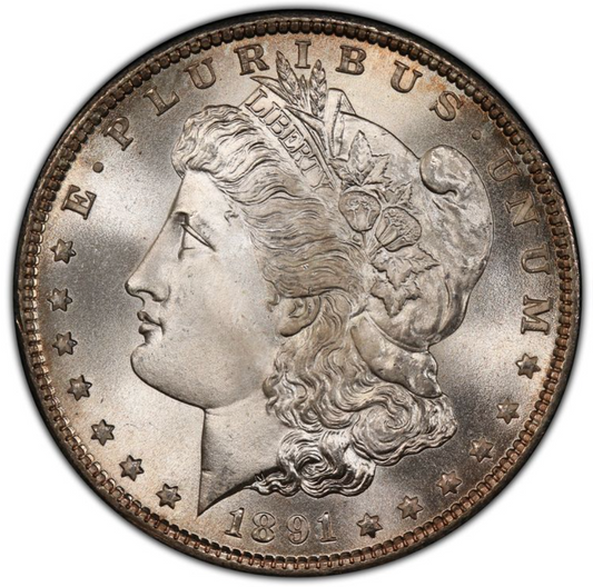 1891-S Morgan Silver $1 Dollar