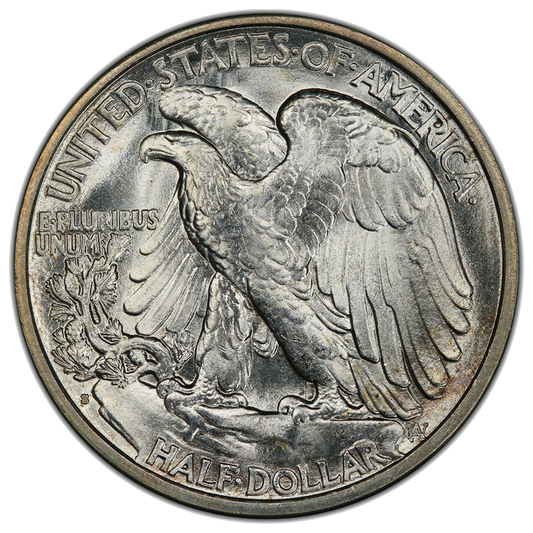 1921-S Walking Liberty Half Dollar 50C