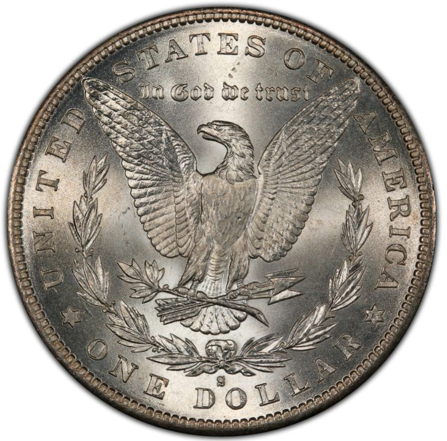 1885-S Morgan Silver Dollar