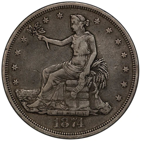 1874-CC Trade Dollar