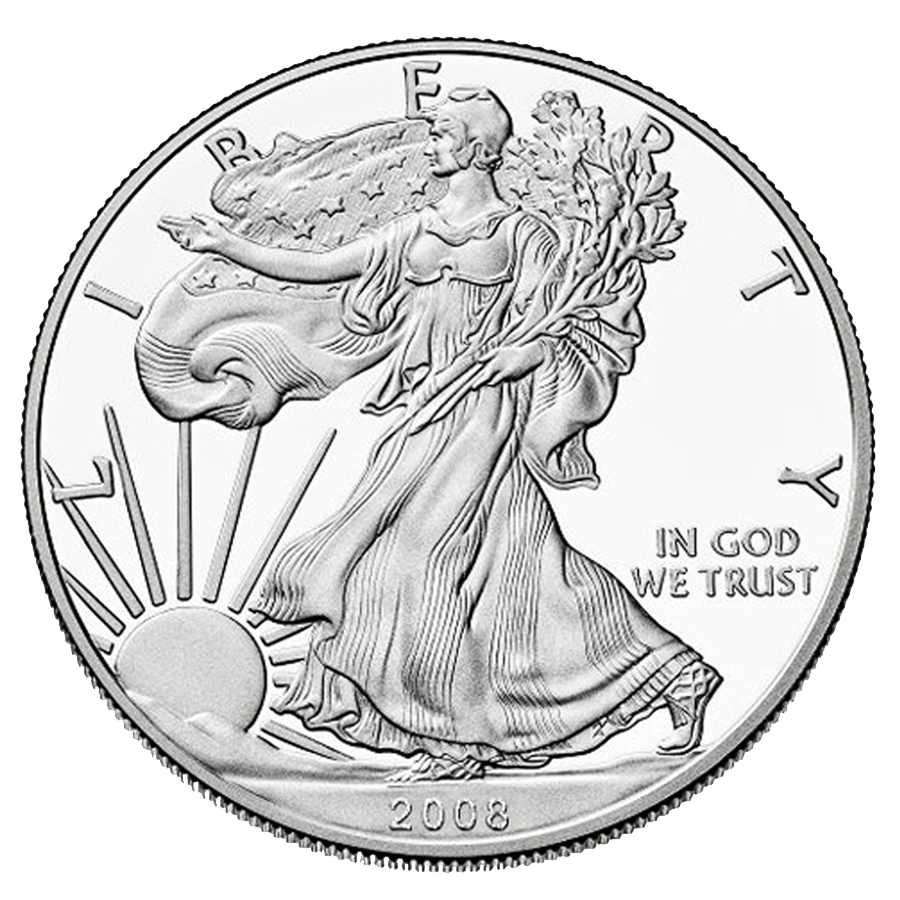 2008-W American Eagle Silver $1 Dollar