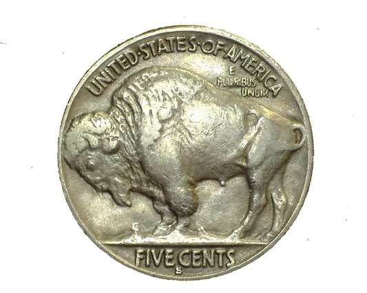 1930-S Buffalo Nickel 5C Coin
