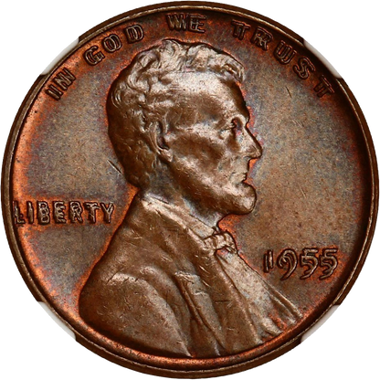 1955 1C Liberty Doubled Die OBV Lincoln Cent
