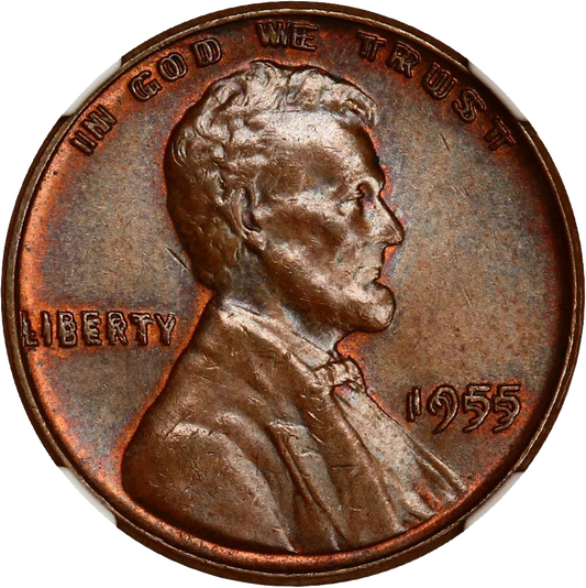 1955 1C Liberty Doubled Die OBV Lincoln Cent