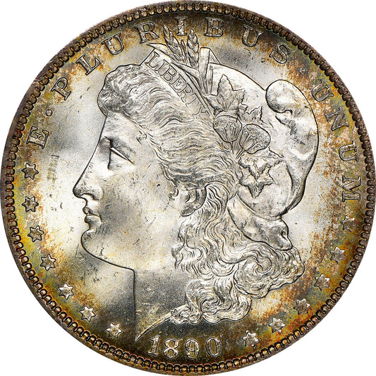 1890-O Morgan Silver Dollar
