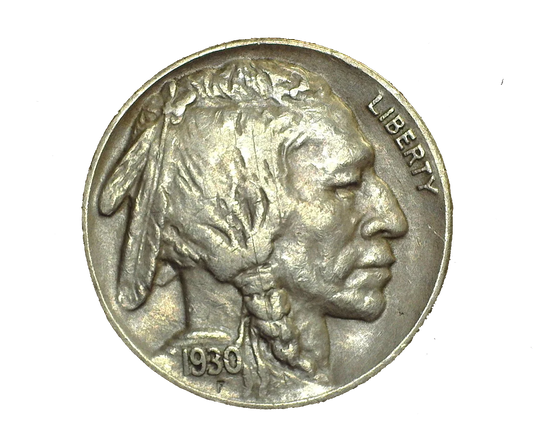 1930-S Buffalo Nickel 5C Coin