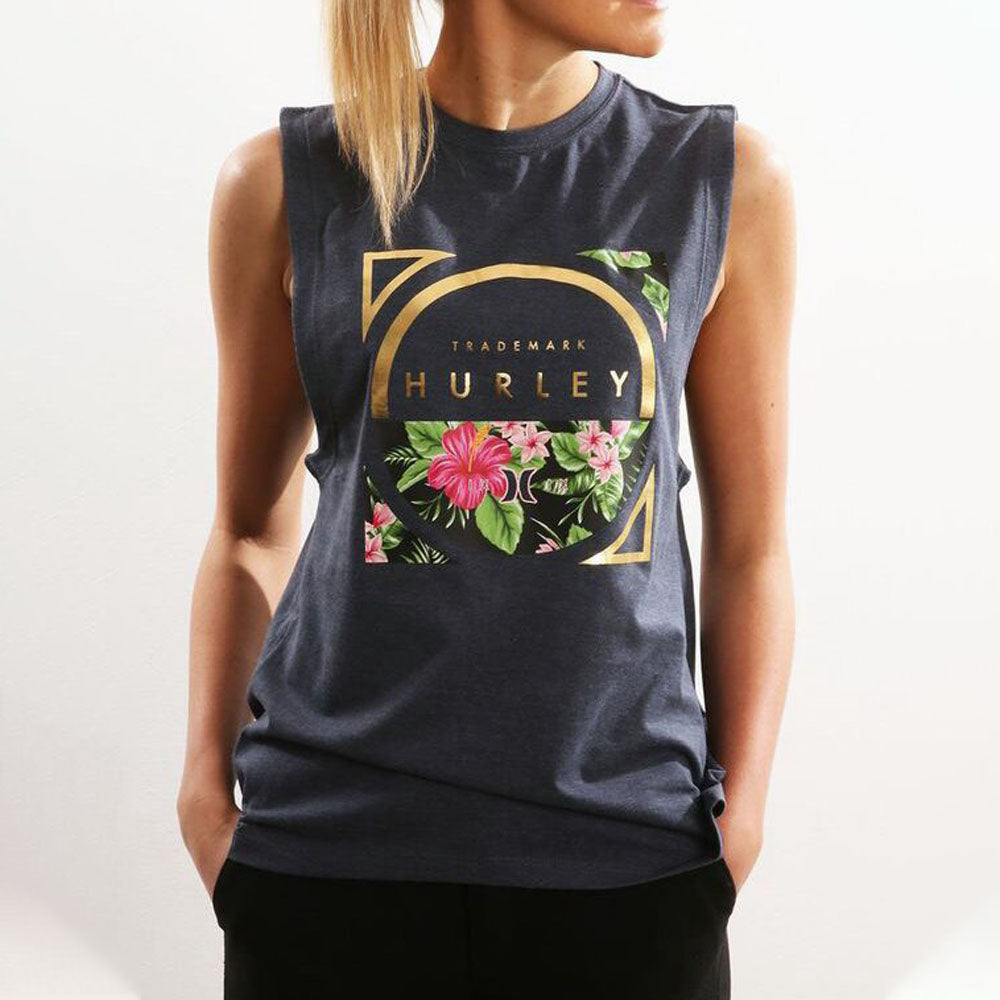 Hurley Floral Tank Top